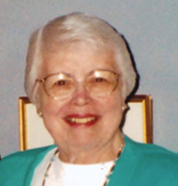 Former resident Betty James