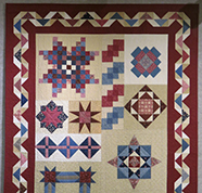 resident quilt closeup