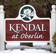 Kendal at Oberlin sign