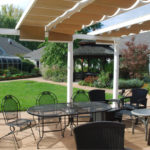 outside patio courtyard