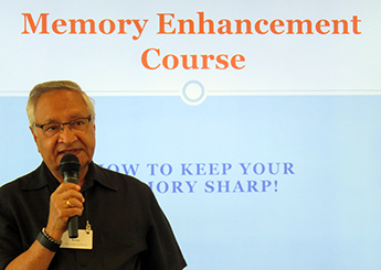 resident teaching memory class