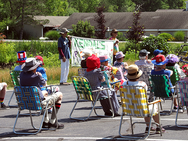 Kendal Lawn Chair Drill Team
