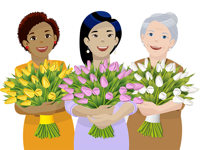 Moms - clipart - 640x480