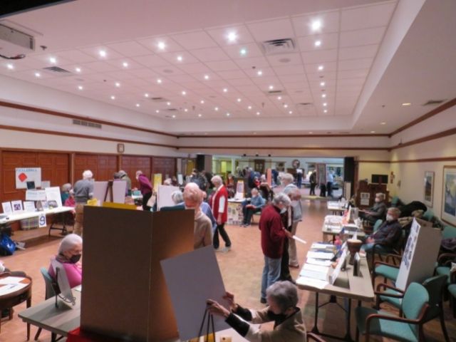 residents at opportunity fair 