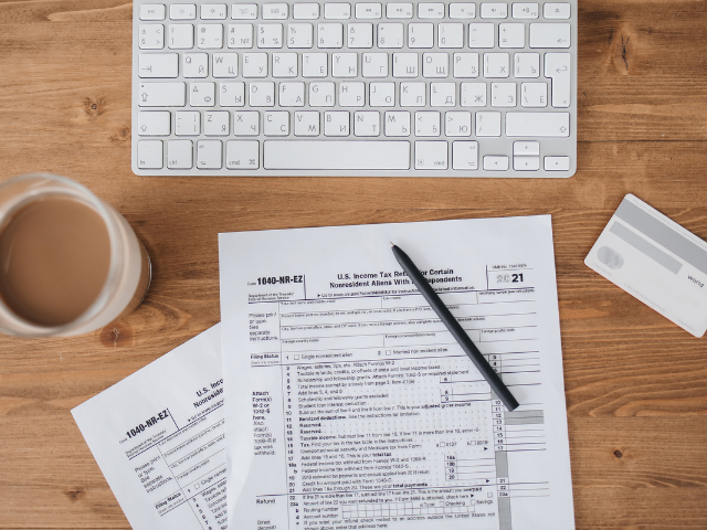 paperwork for taxes